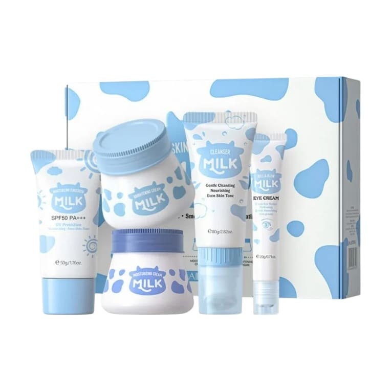 Laikou Milk Skin Care Set - 5Pcs - Bloom Pharmacy