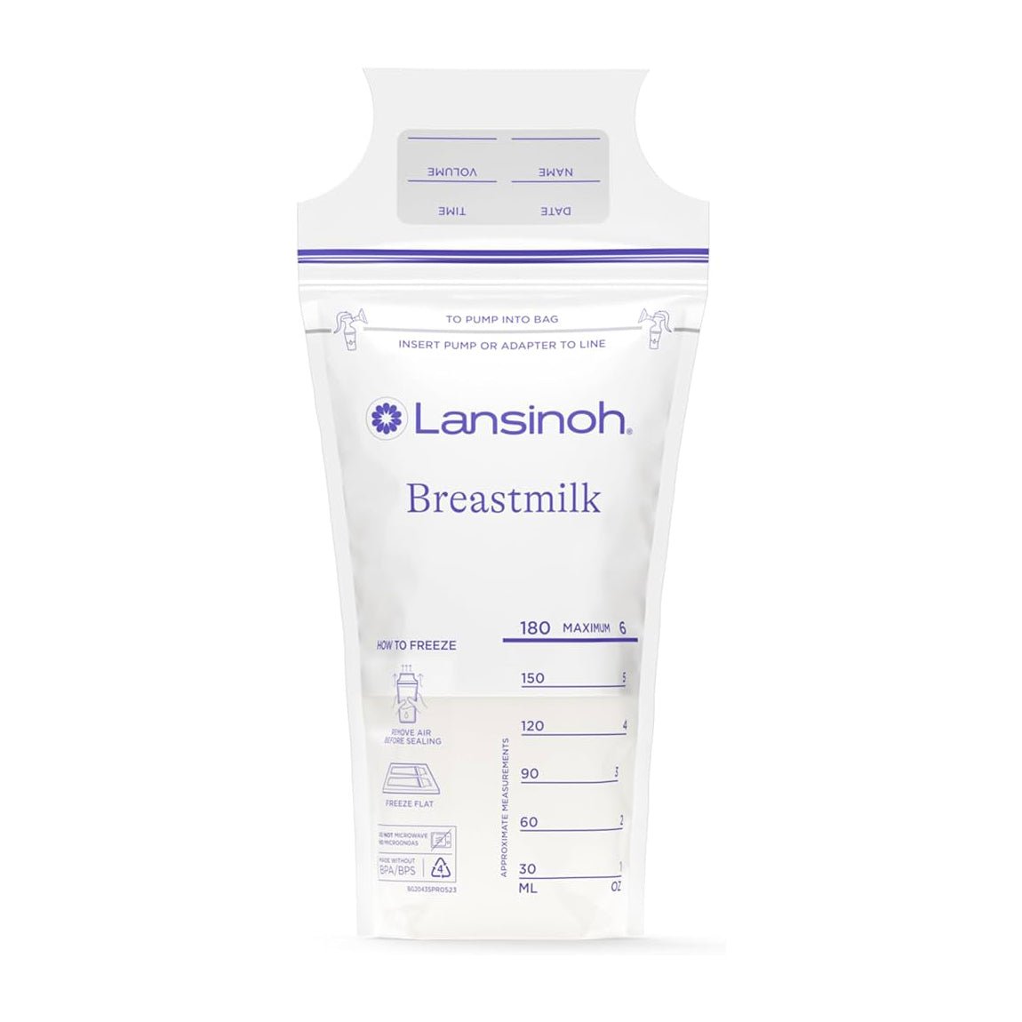 Lansinoh Breastmilk Storage Bags - 50 Bags - Bloom Pharmacy