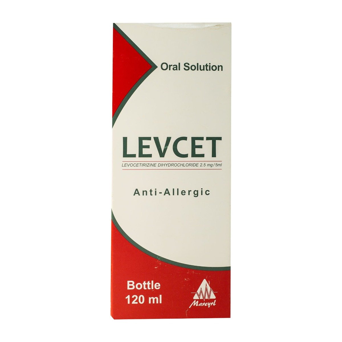 Levcet 2.5 mg Syrup - 120 ml - Bloom Pharmacy