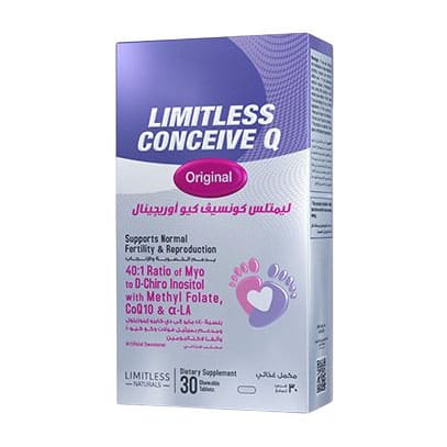 Limitless Conceive Q Original - 30 Tablets - Bloom Pharmacy