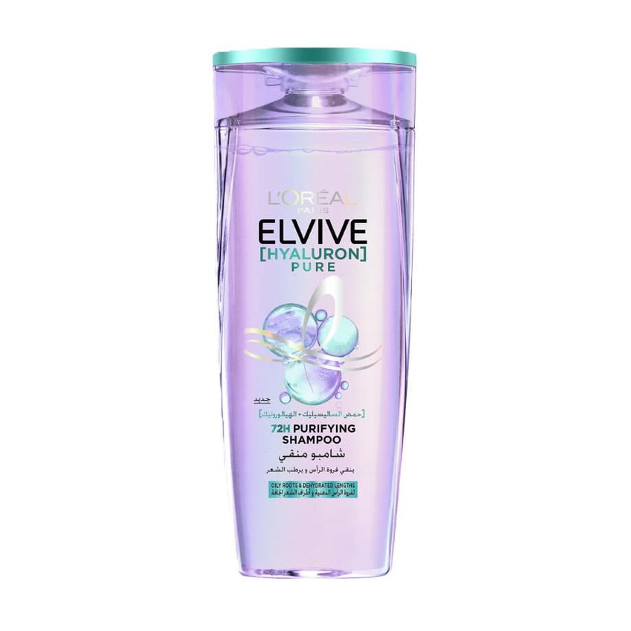 Loreal Elvive Hyaluron Pure 72H Purifying Shampoo - Bloom Pharmacy