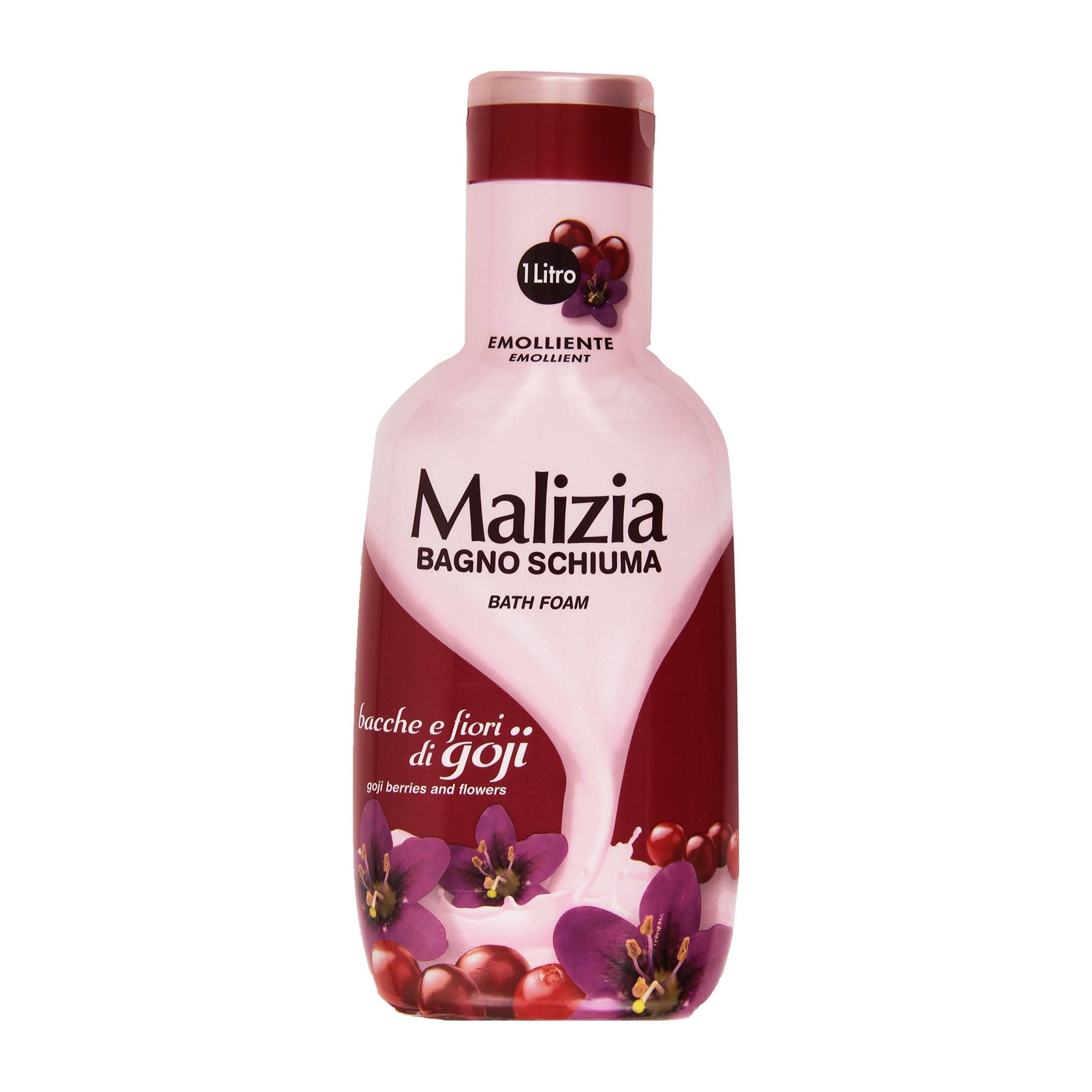 Malizia Berries and Flowers Bath Foam - 1 Liter - Bloom Pharmacy