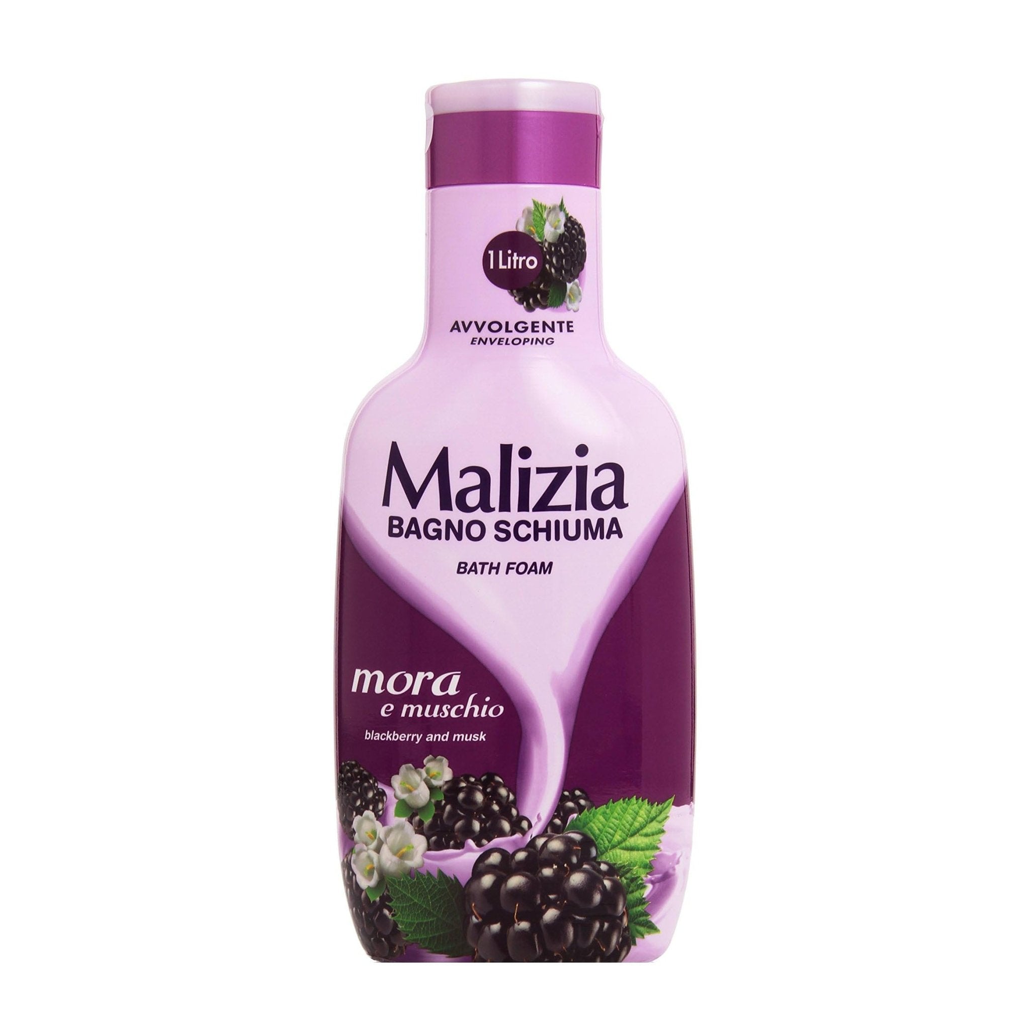 Malizia Blackberry and Musk bath Foam - 1 Liter - Bloom Pharmacy