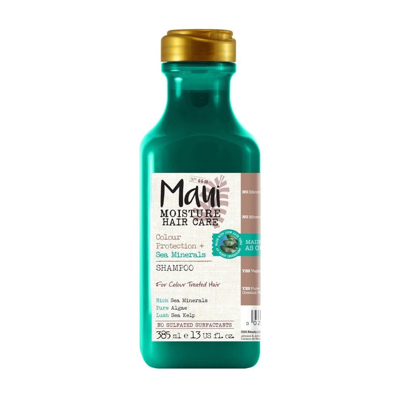 Maui Moisture Colour Protection + Sea Minerals Shampoo for Colour Treated Hair - 385ml - Bloom Pharmacy