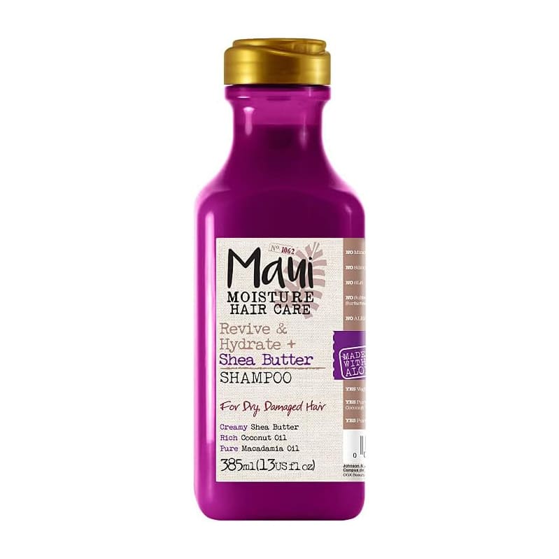 Maui Moisture Revive & Hydrate + Shea Butter Shampoo For Dry, Damaged Hair - 385ml - Bloom Pharmacy