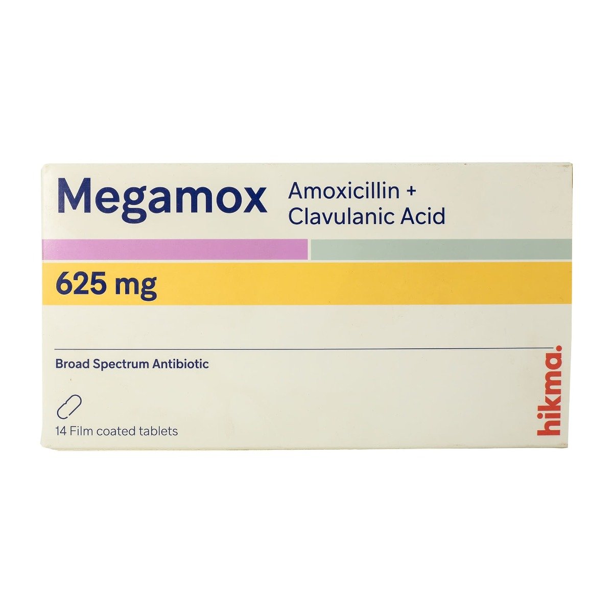 Megamox 625 mg - 14 Tablets - Bloom Pharmacy