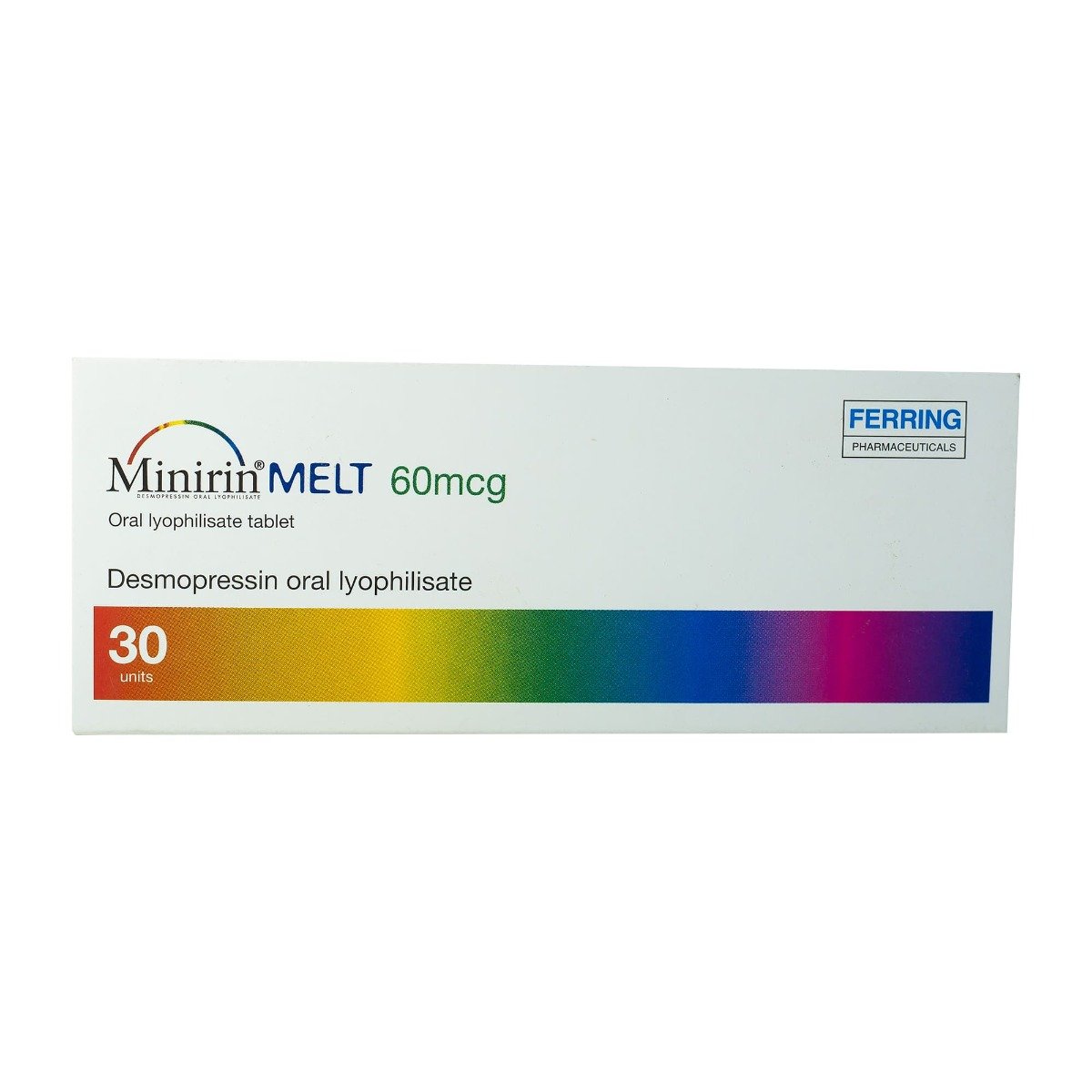 Minirin Melt 60 Mcg - 30 Sublingual Tablets - Bloom Pharmacy