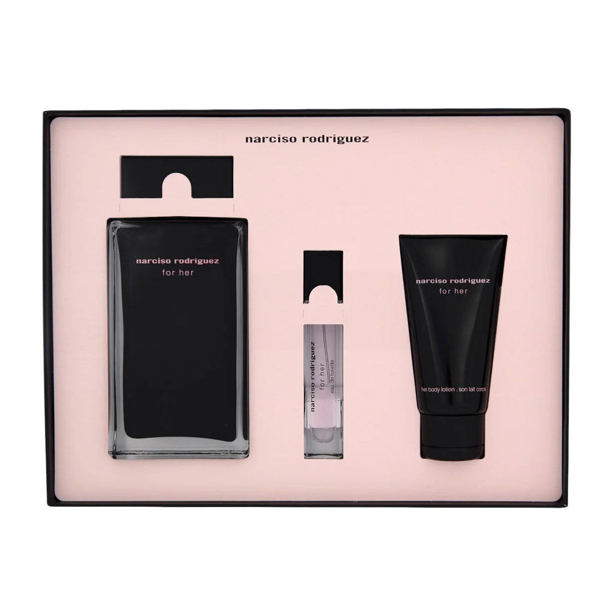 Narciso Rodriguez EDT For Woman Gift Set - Bloom Pharmacy