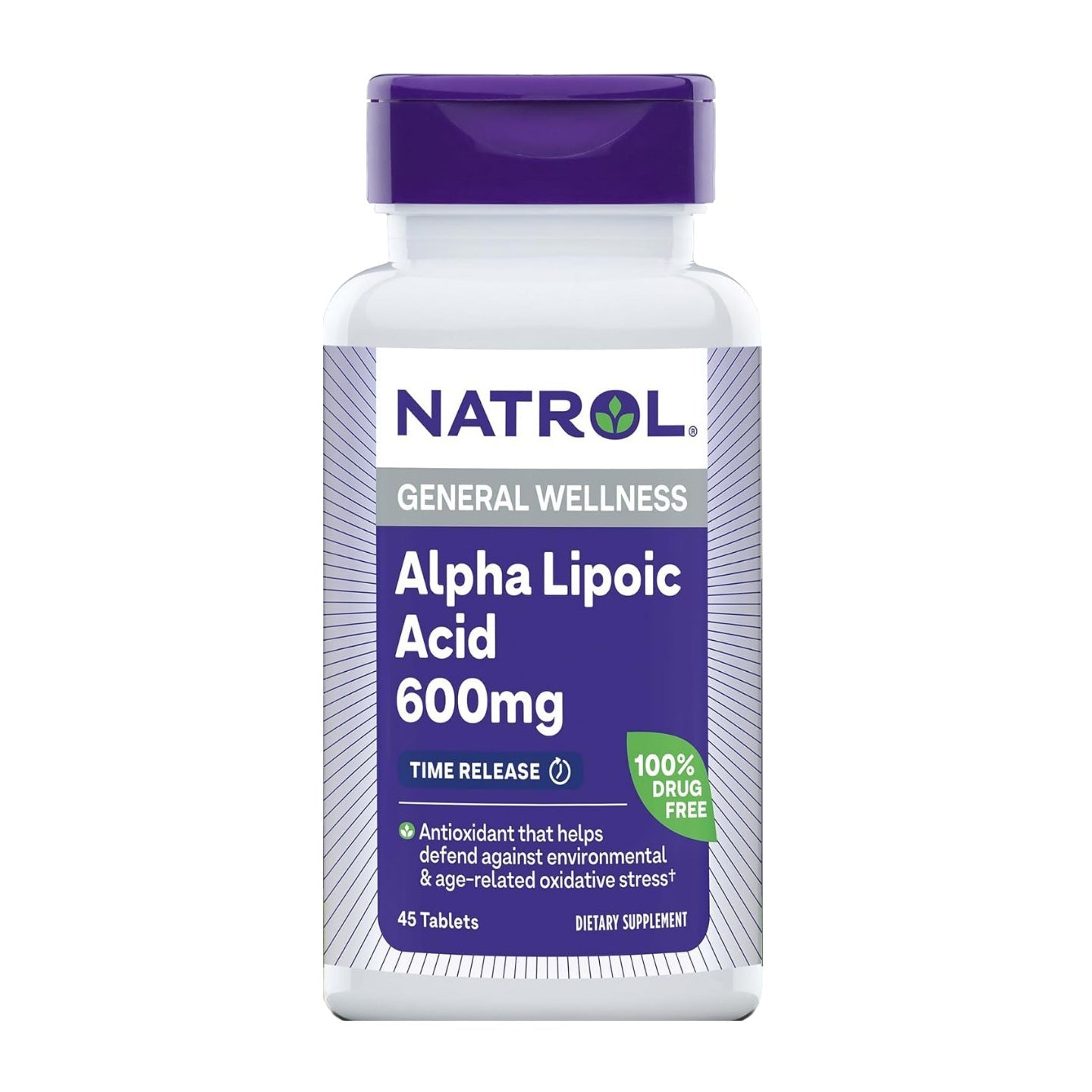 Natrol Alpha Lipoic Acid 600 mg - 45 Tablets - Bloom Pharmacy