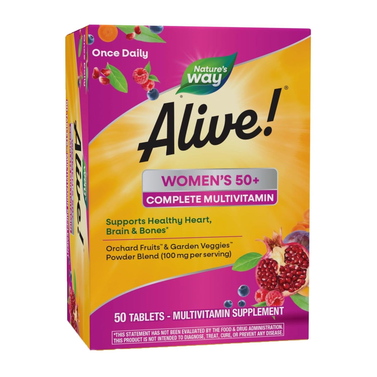 Nature’s Way Alive Women’s 50+ Multivitamin - 50 Tablets - Bloom Pharmacy