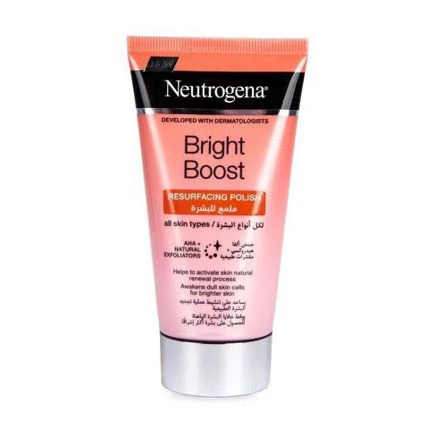 Neutrogena Bright Boost Resurfacing Polish For All Skin Types – 75ml - Bloom Pharmacy