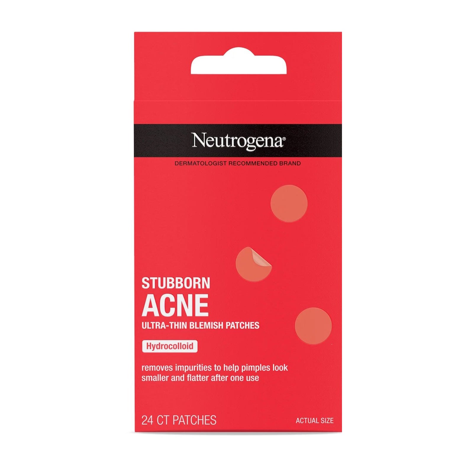 Neutrogena Stubborn Acne Ultra Thin Blemish Patches - 24 Patches - Bloom Pharmacy