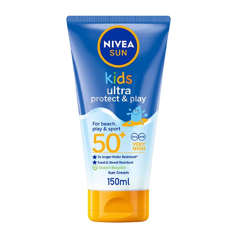 Nivea Kids Ultra Protect & Play Sun Cream SPF50+ - 150ml - Bloom Pharmacy