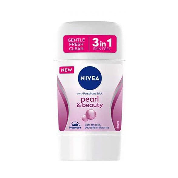 Nivea Pearl and Beauty 48H Antiperspirant Stick - 50ml - Bloom Pharmacy