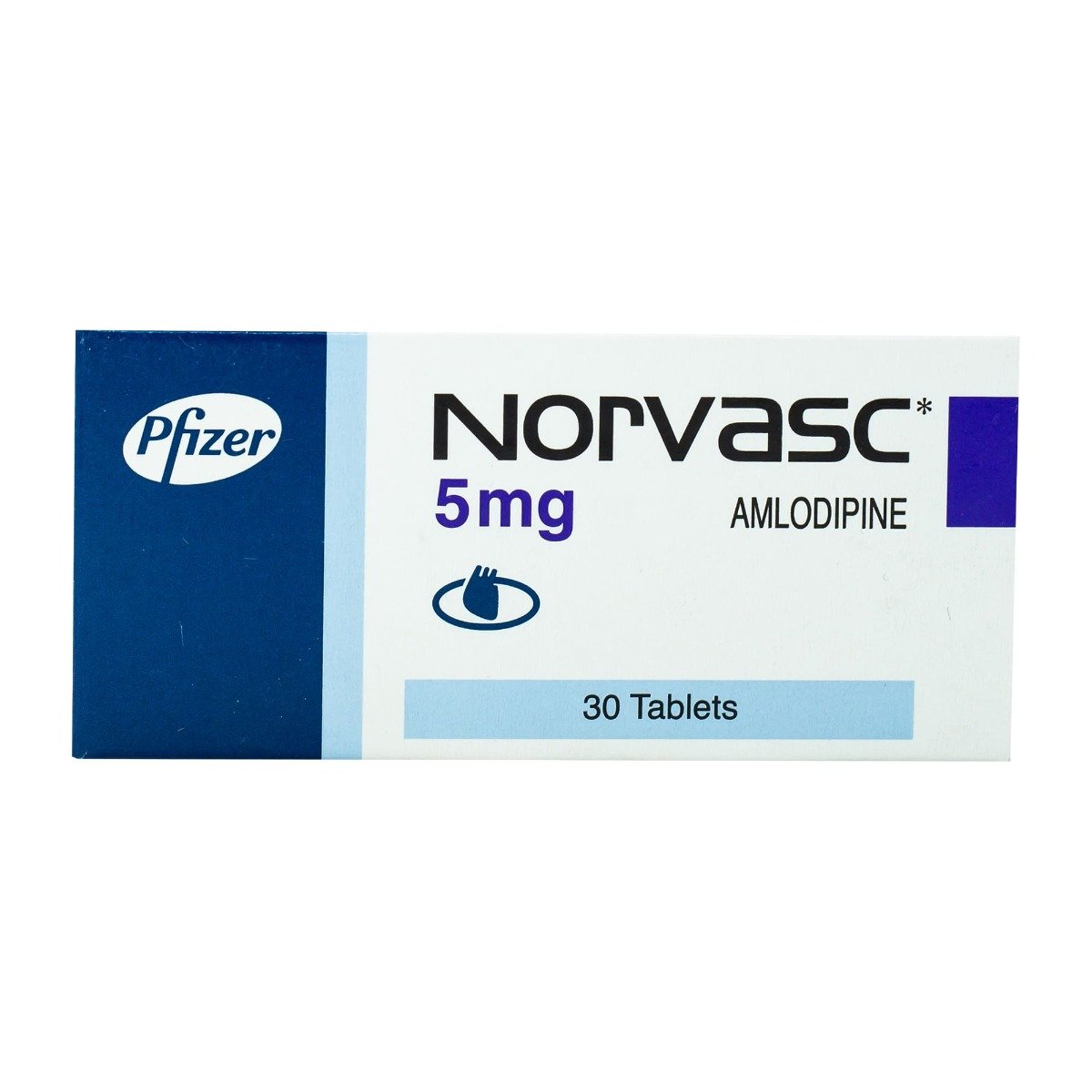 Norvasc 5 mg - 30 Tablets - Bloom Pharmacy