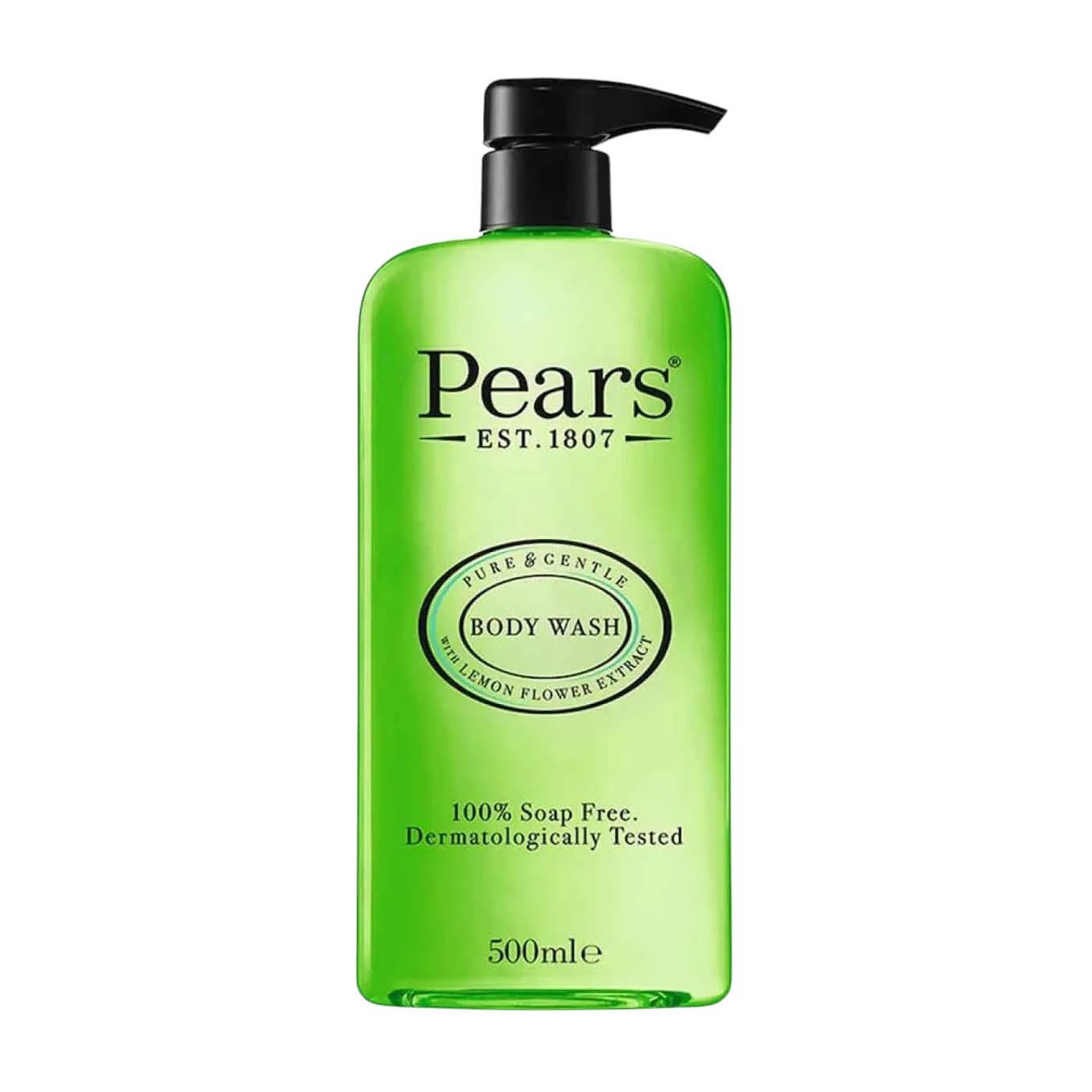 Pears Pure & Gentle Lemon Flower Extract Body Wash - 500ml - Bloom Pharmacy