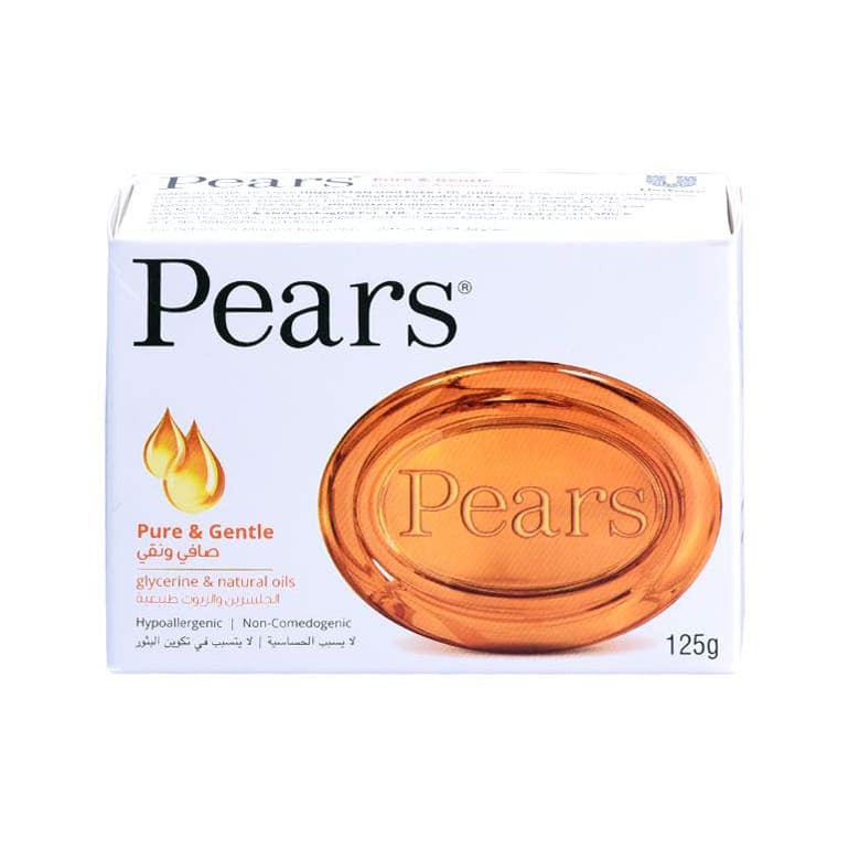 Pears Pure & Gentle Soap Bar - 125gm - Bloom Pharmacy