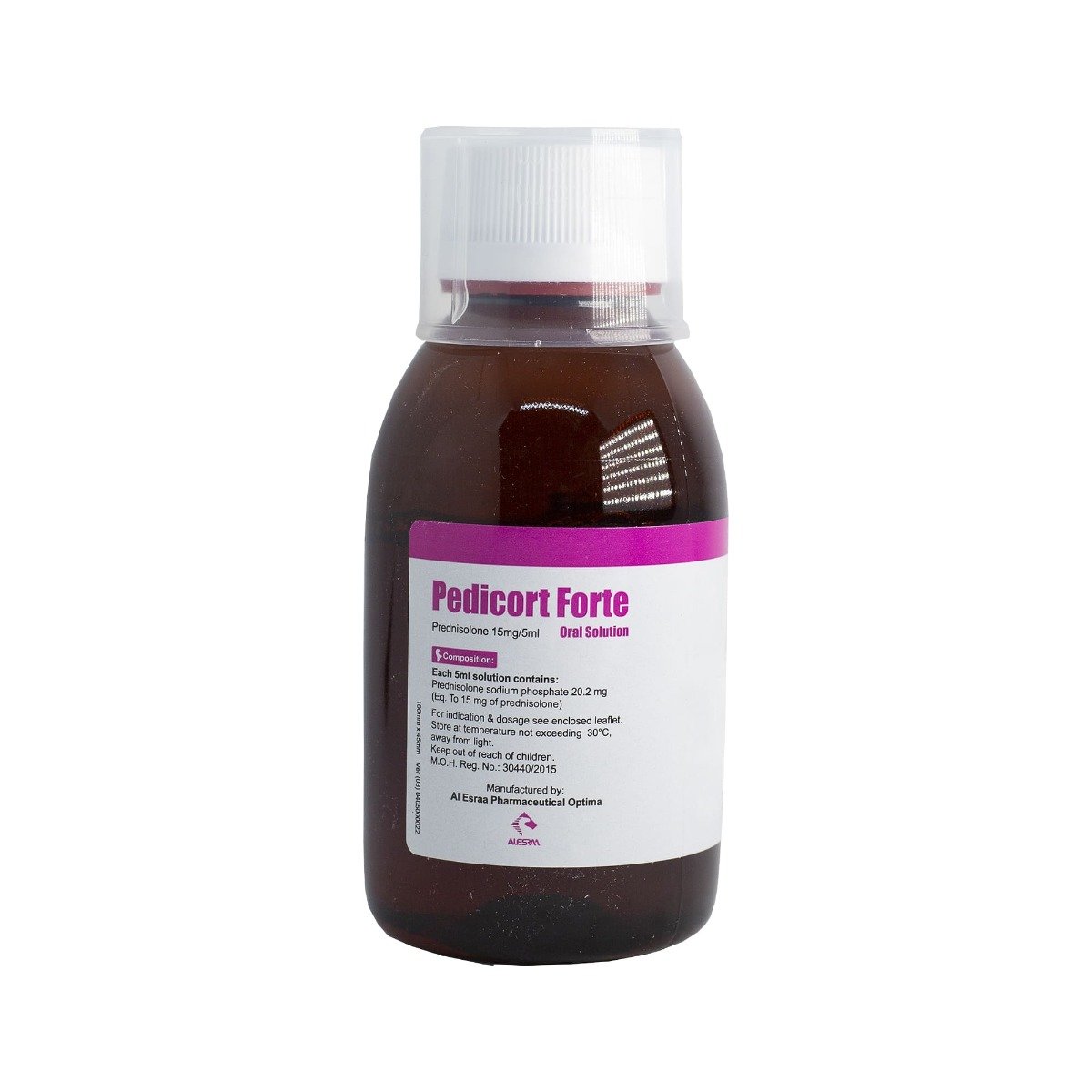 Pedicort Forte Syrup - 100 ml - Bloom Pharmacy