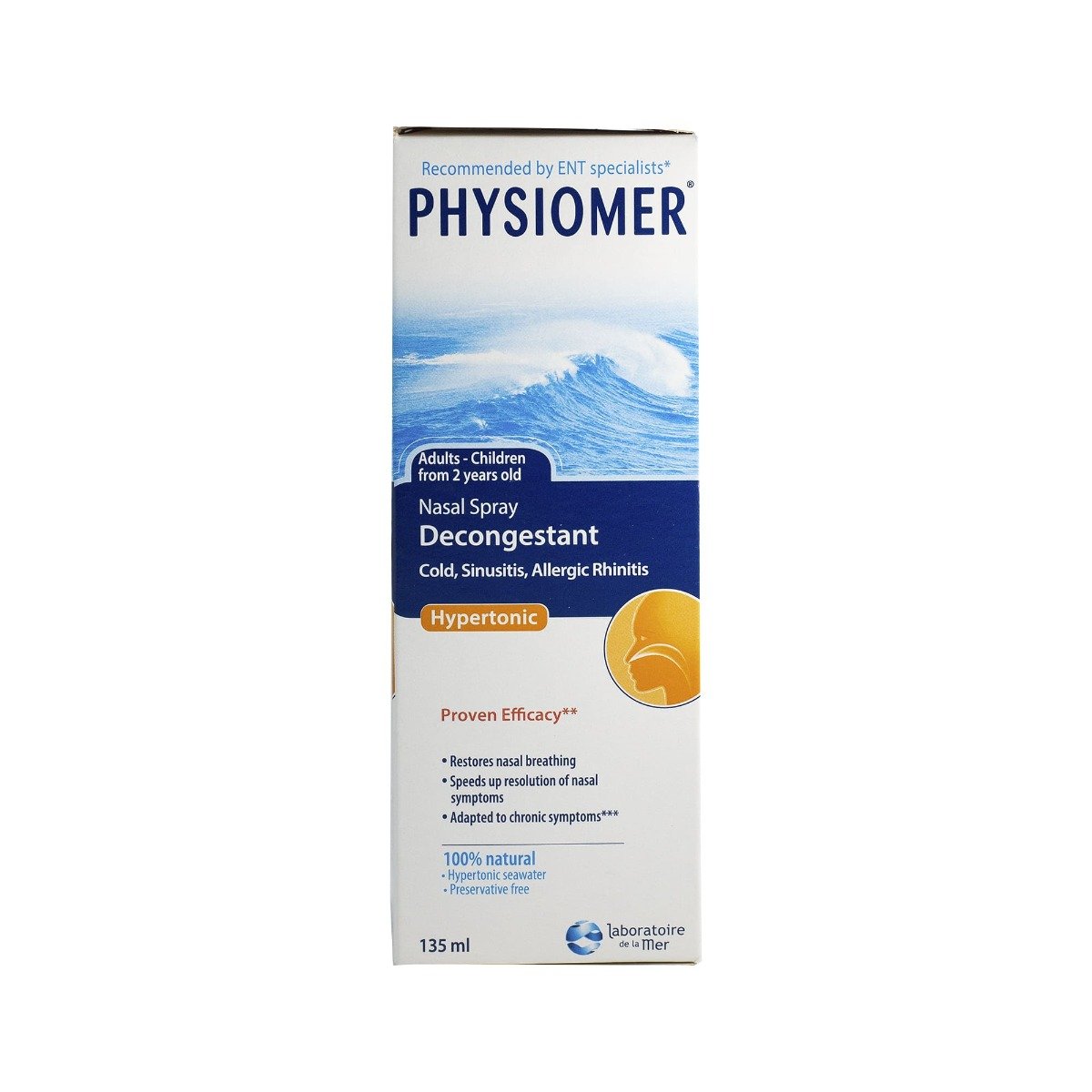 Physiomer Hypertonic Nasal Spray - 135 ml - Bloom Pharmacy