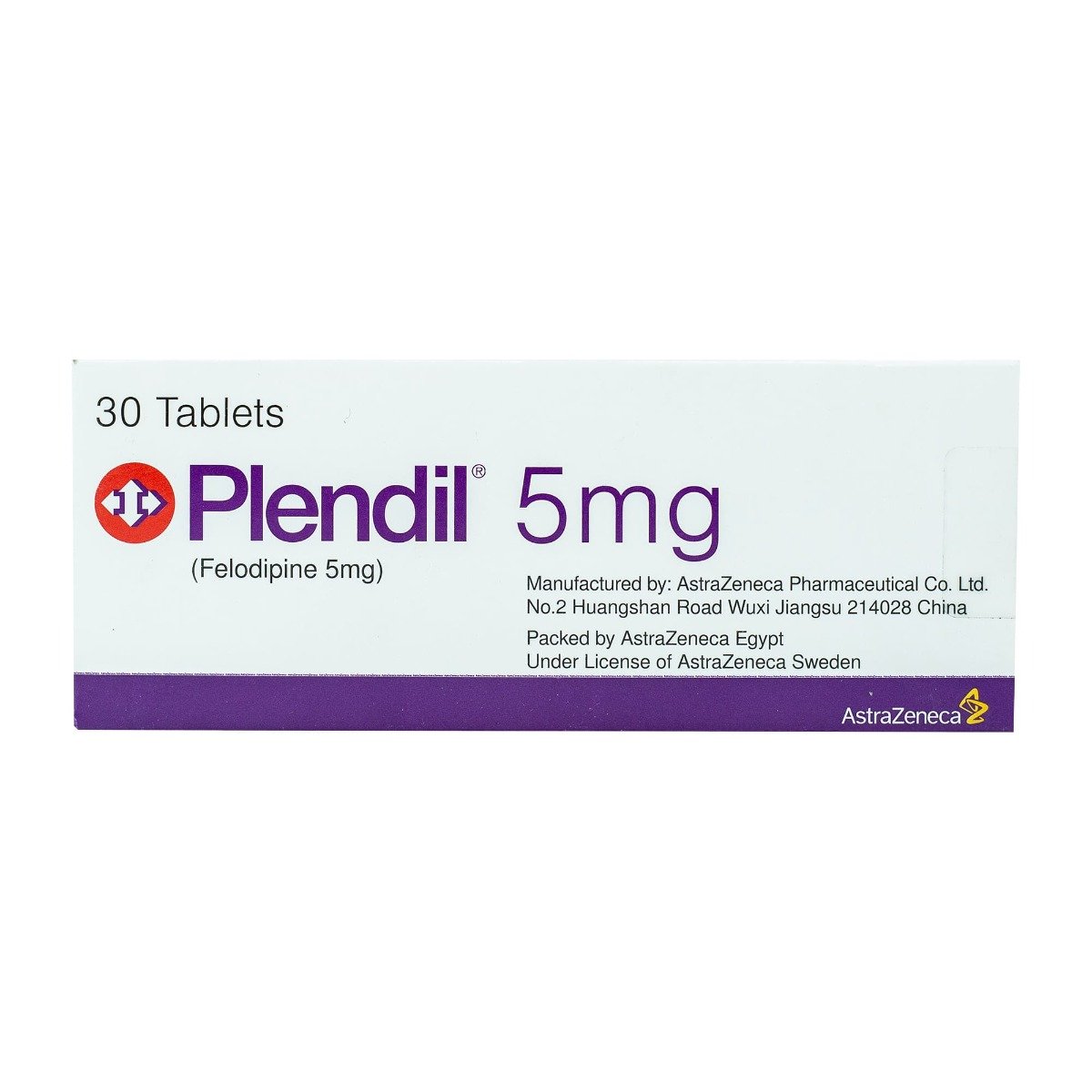 Plendil 5 mg - 30 Tablets - Bloom Pharmacy