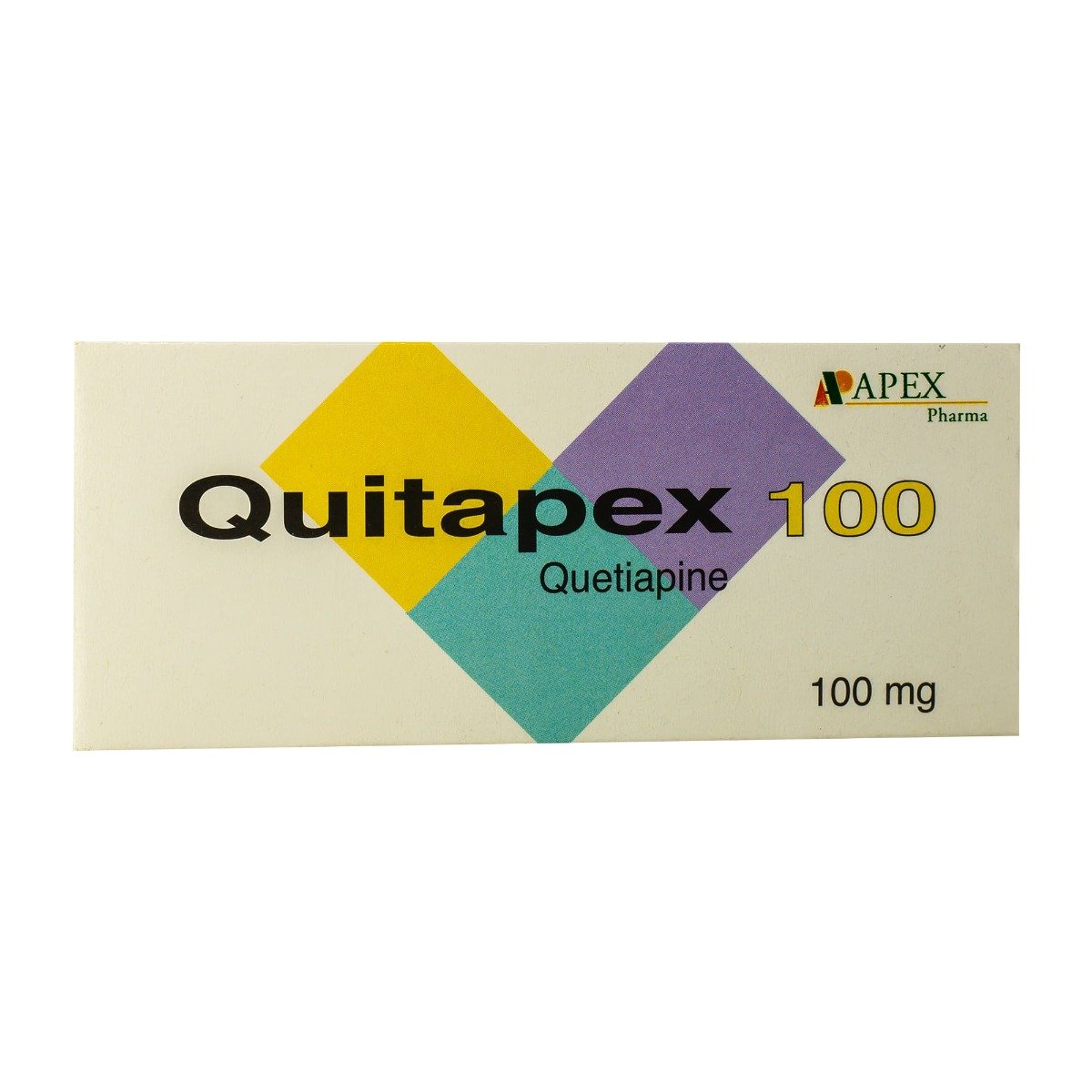 Quitapex 100 mg - 30 Tablets - Bloom Pharmacy