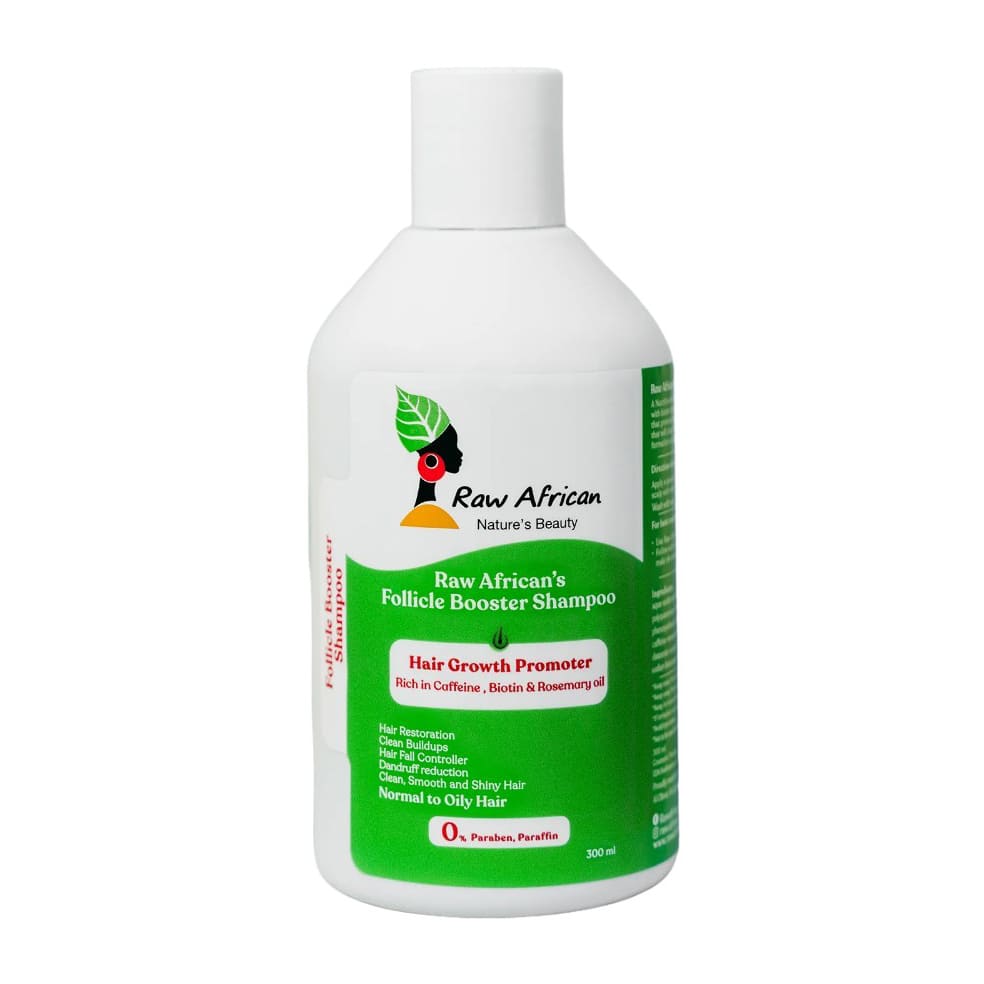 Raw African Follicle Booster Shampoo - 300ml - Bloom Pharmacy