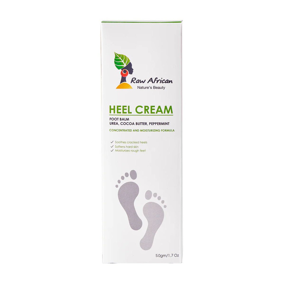 Raw African Miracle Heel Repair Cream - 50gm - Bloom Pharmacy