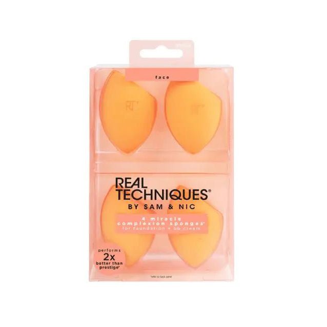 Real Techniques Miracle Complexion Sponge - 4 Count - Bloom Pharmacy