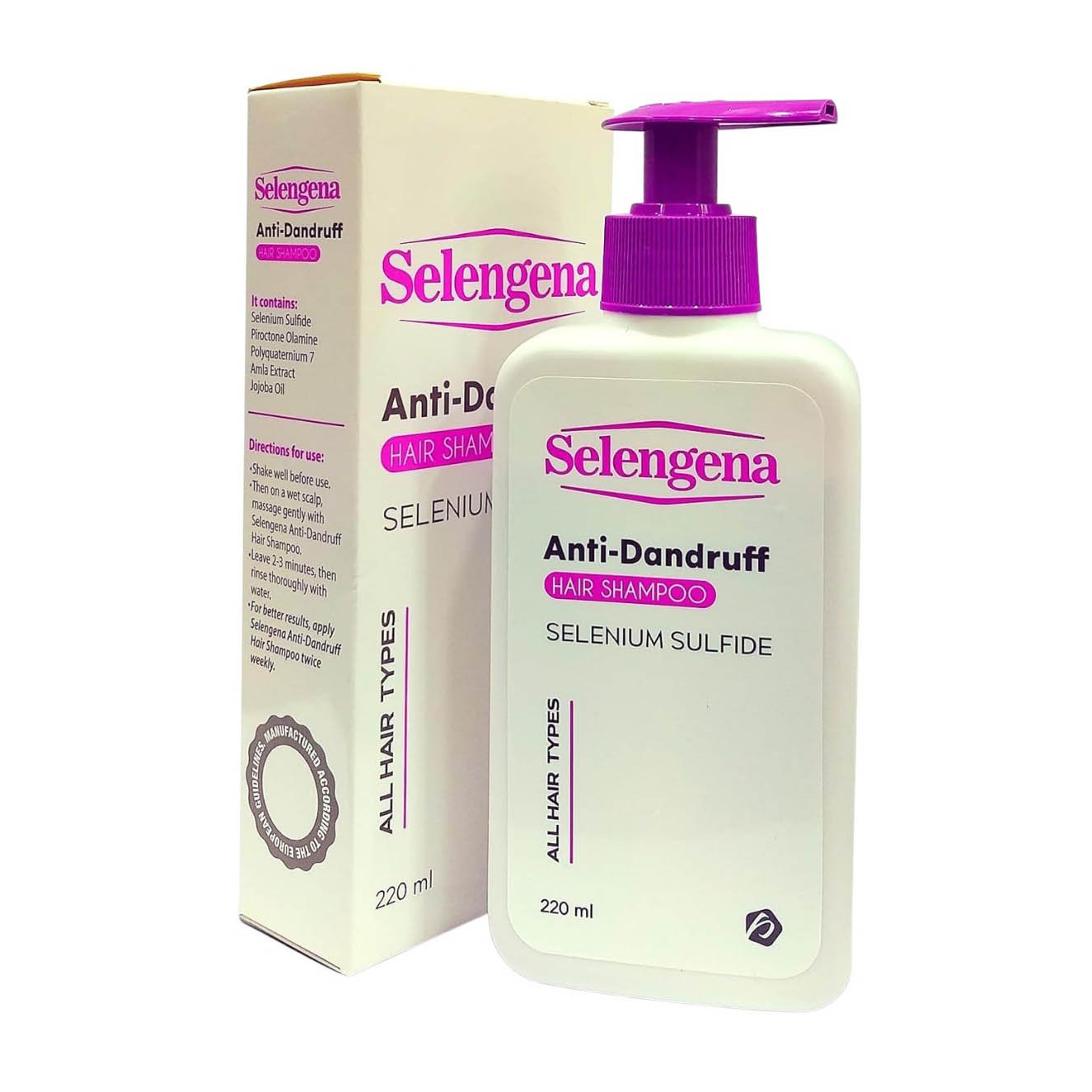 Selengena Anti Dandruff Shampoo - 220ml - Bloom Pharmacy