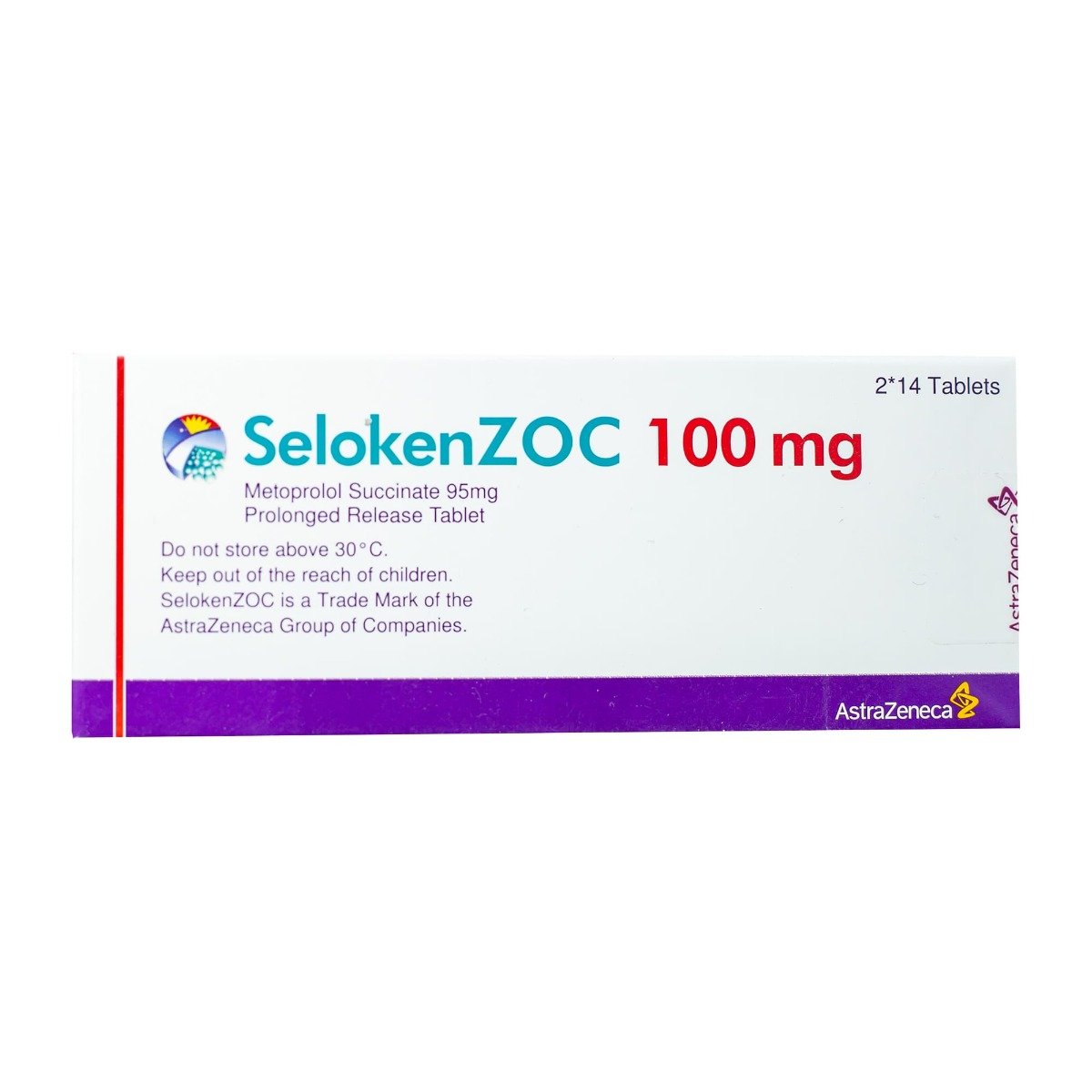 Selokenzoc 100 mg - 28 Tablets - Bloom Pharmacy