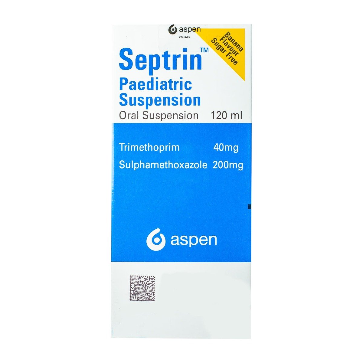 Septrin Pediatric Suspension - 120 ml - Bloom Pharmacy