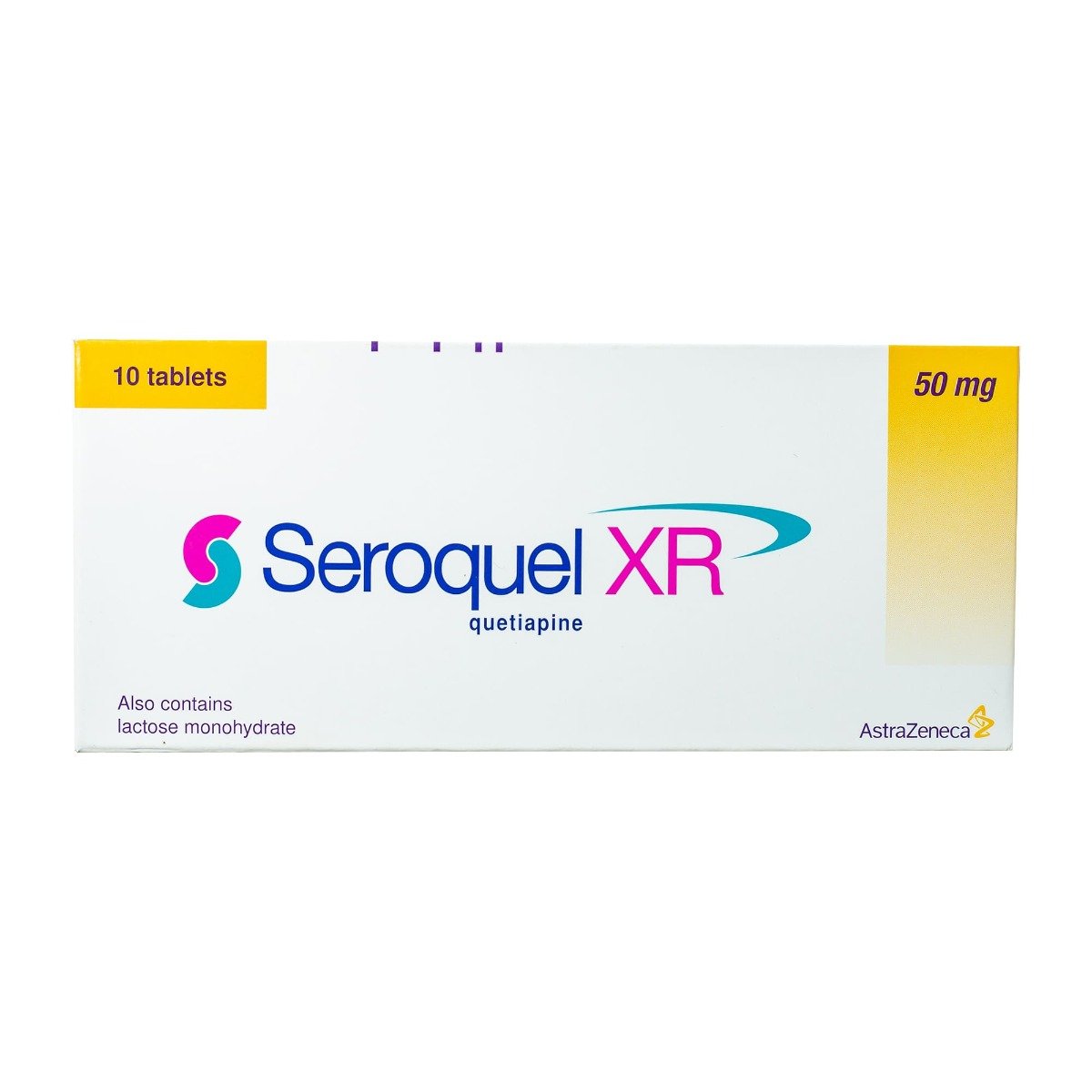 Seroquel XR 50 mg - 10 Tablets - Bloom Pharmacy