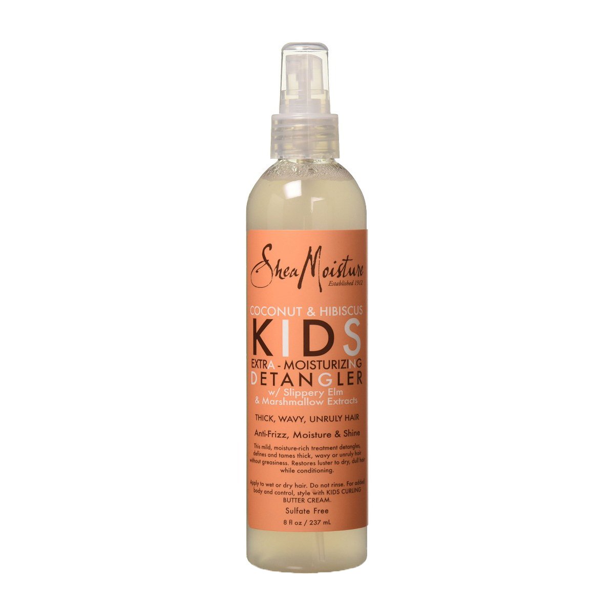 Shea Moisture Coconut & Hibiscus Kids Extra Moisturizing Detangler Spray - 237ml - Bloom Pharmacy