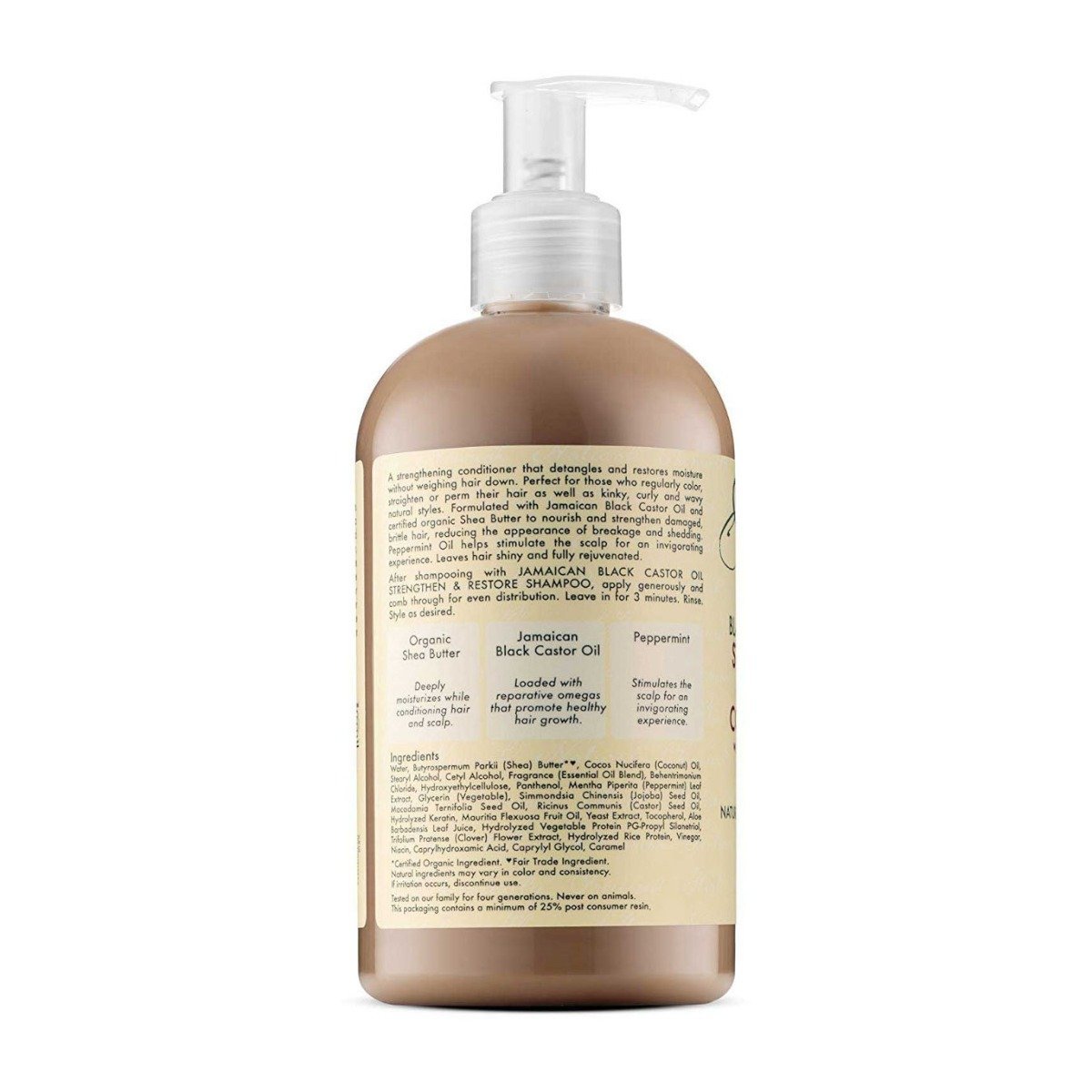 Shea Moisture Jamaican Black Castor Oil Strengthen & Restore Conditioner - 384ml - Bloom Pharmacy