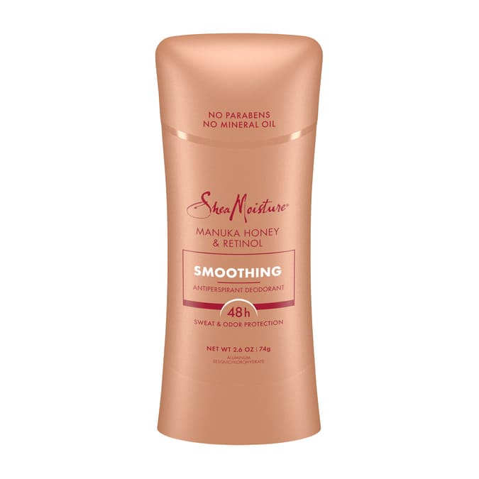 Shea Moisture Manuka Honey Retinol Smoothing Antiperspirant Deodorant Stick - 74gm - Bloom Pharmacy