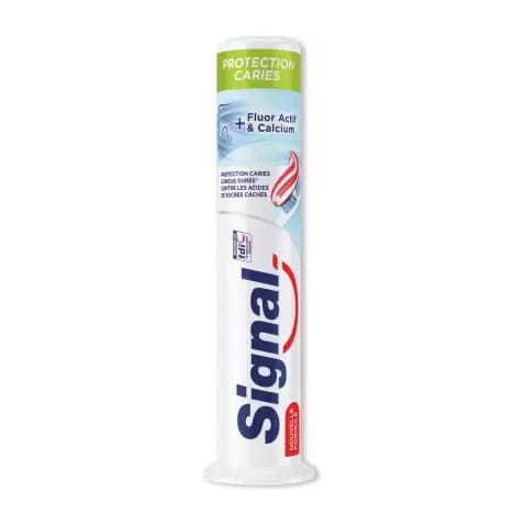 Signal Protection Caries Flour Active & Calcium Toothpaste - 100ml - Bloom Pharmacy