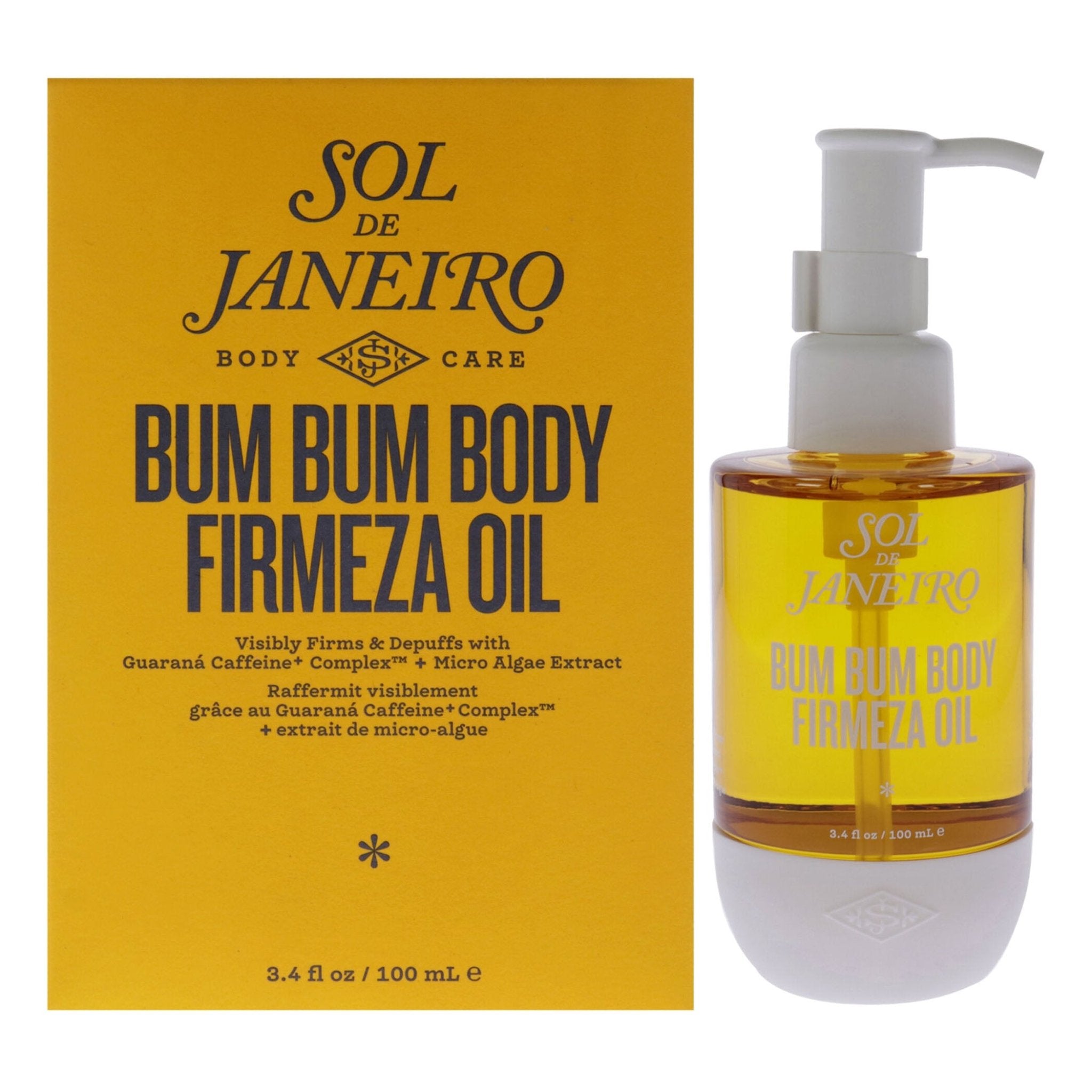 Sol De Janeiro Bum Bum Body Firmeza Oil - 100ml - Bloom Pharmacy