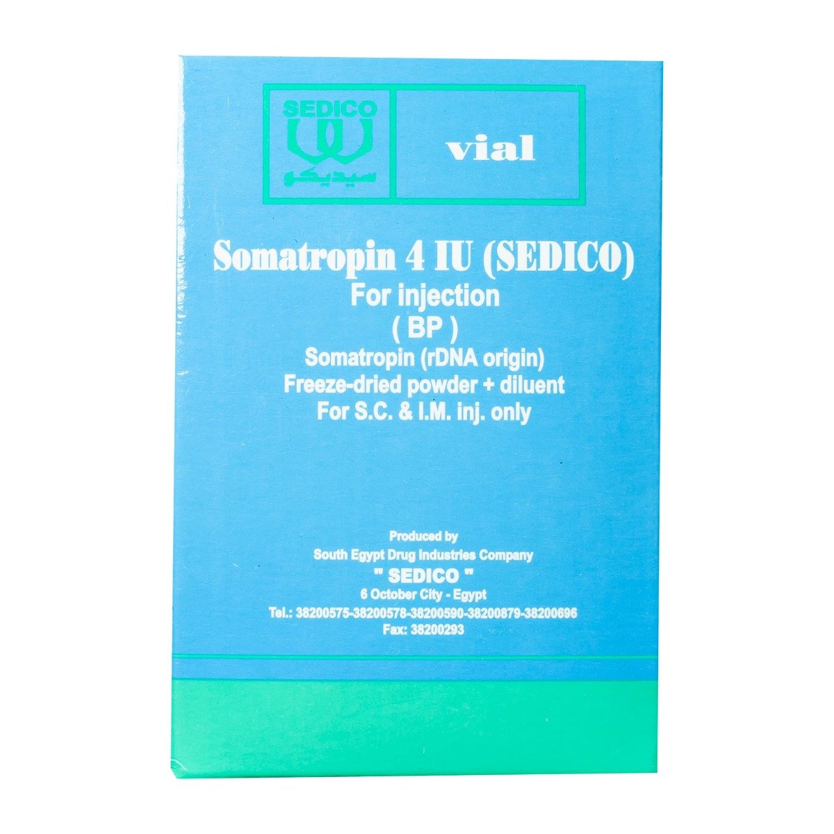 Somatropin 4 IU - 1 Vial | Bloom Pharmacy