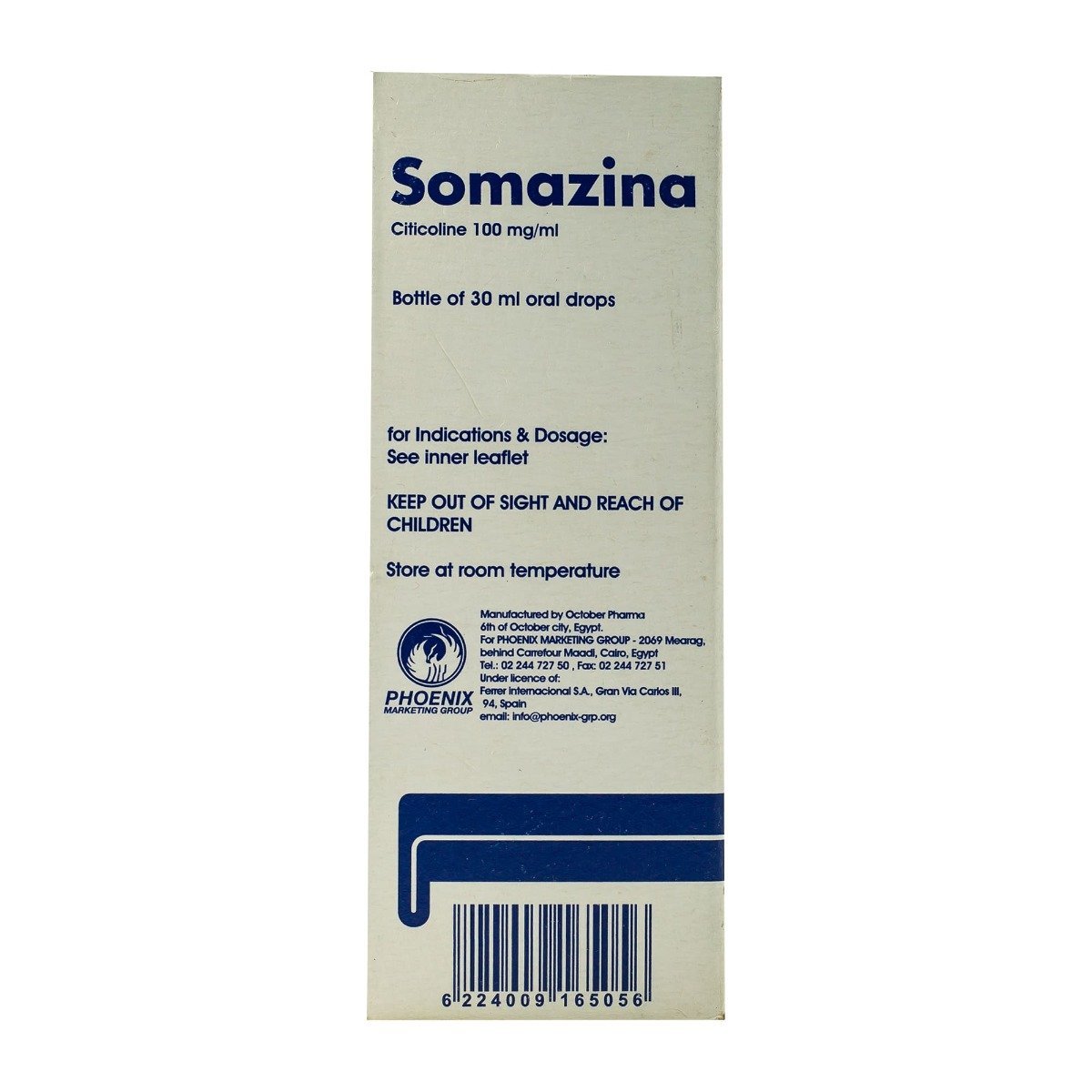 Somazina Oral Solution - 30 ml - Bloom Pharmacy