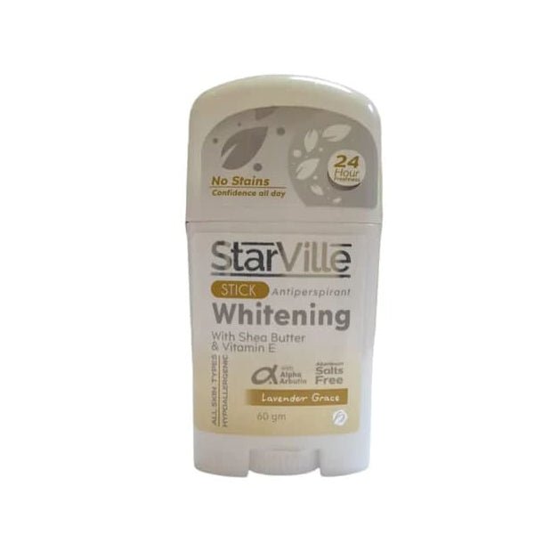 Starville Lavender Grace Whitening Anti Perspirant Stick - 60gm - Bloom Pharmacy