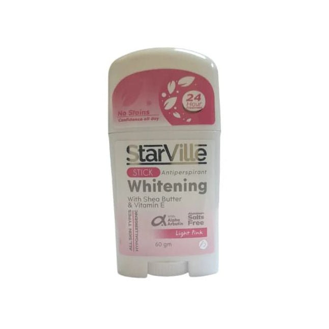 Starville Light Pink Whitening Anti Perspirant Stick - 60gm - Bloom Pharmacy