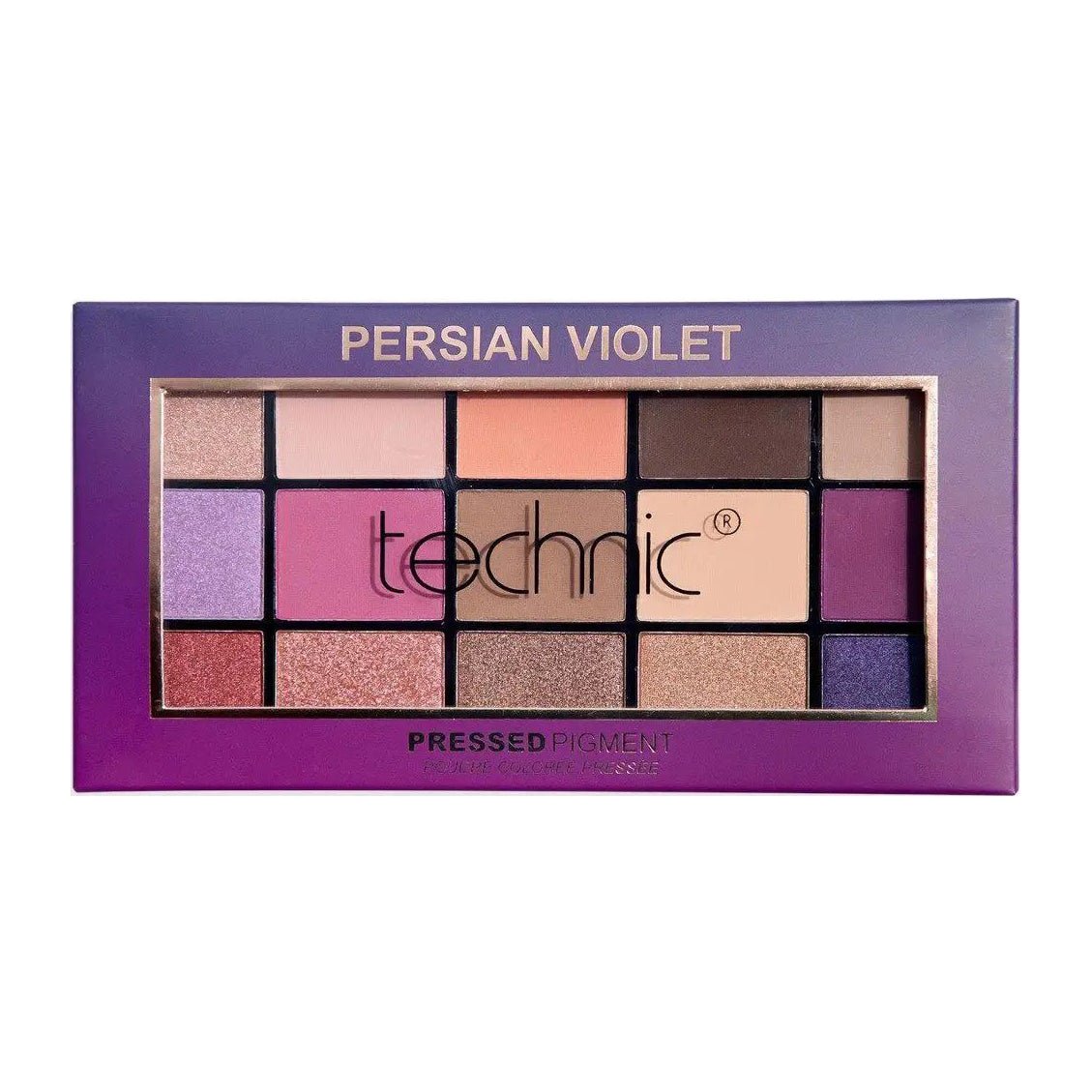 Technic Pressed Pigment Persian Violet Eyeshadow Palette - Bloom Pharmacy