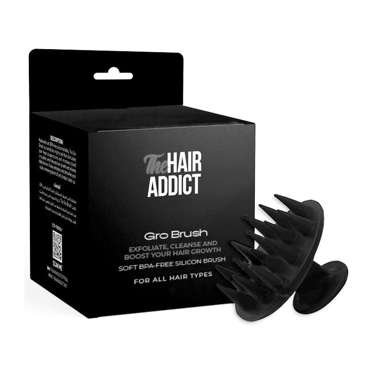 The Hair Addict Gro Brush - Black - Bloom Pharmacy