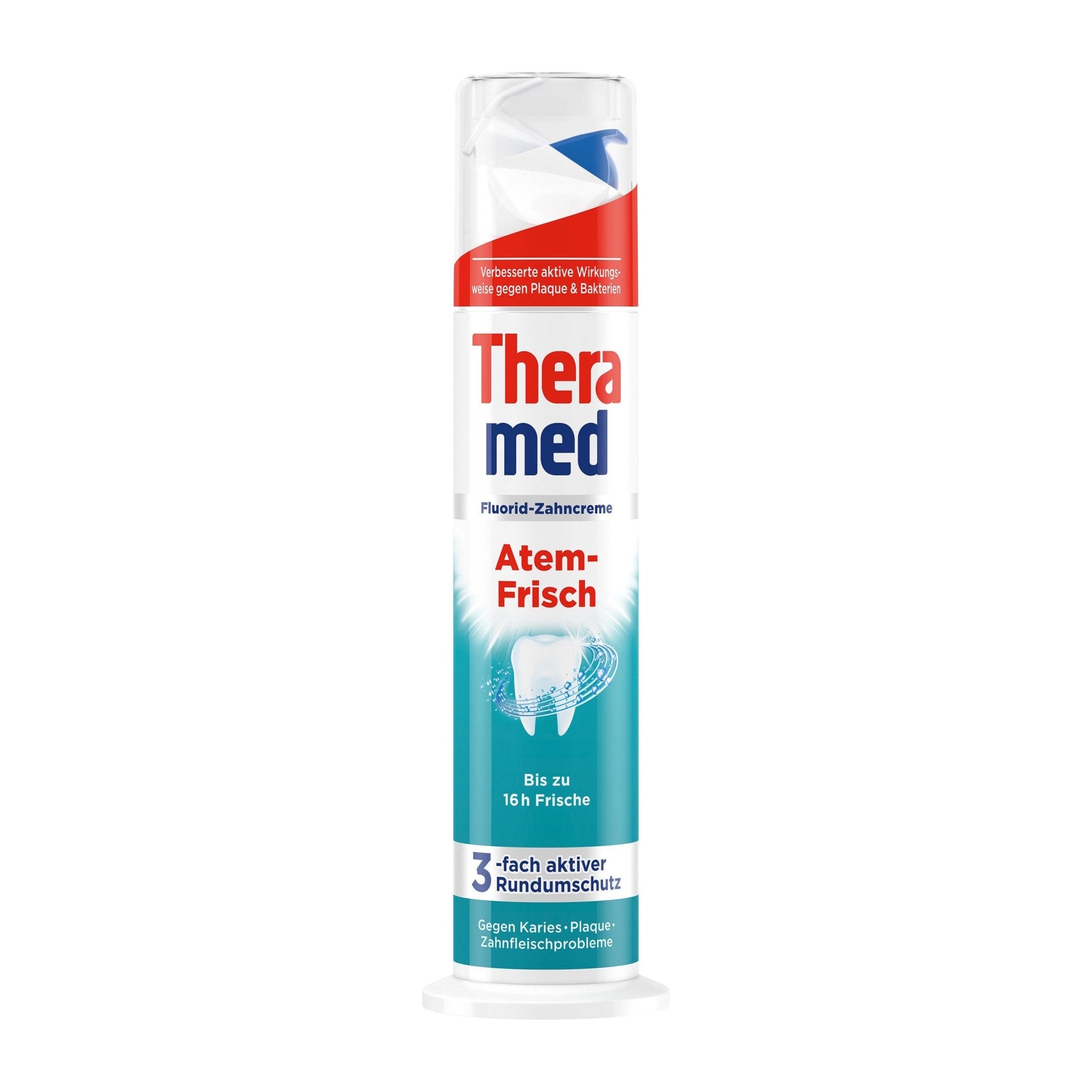 Theramed Atem Fresh Toothpaste Pump - 100ml - Bloom Pharmacy