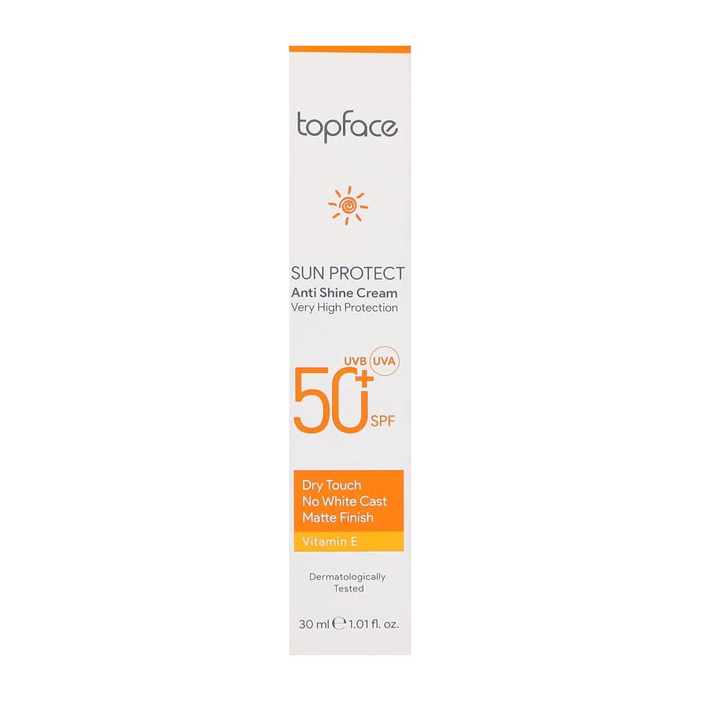 Topface Anti Shine SPF 50+ Sunscreen Cream - 30ml - Bloom Pharmacy