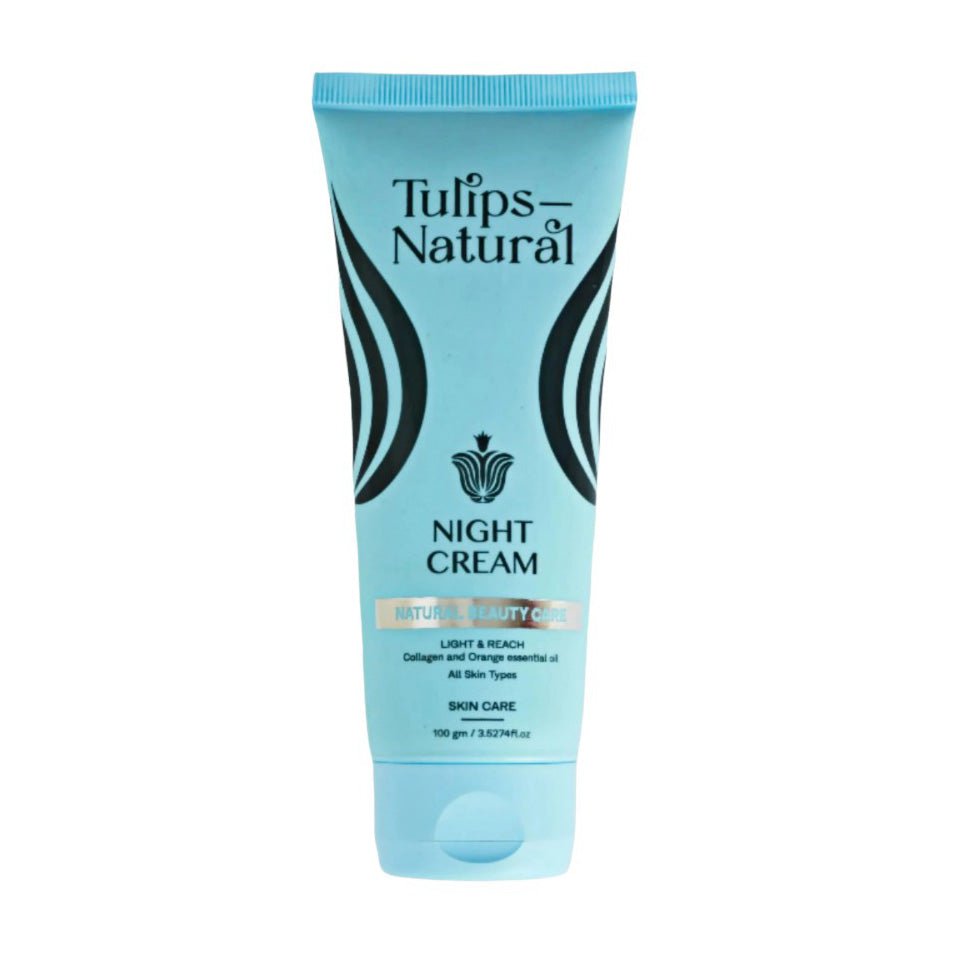 Tulips Natural Night cream - 100gm - Bloom Pharmacy