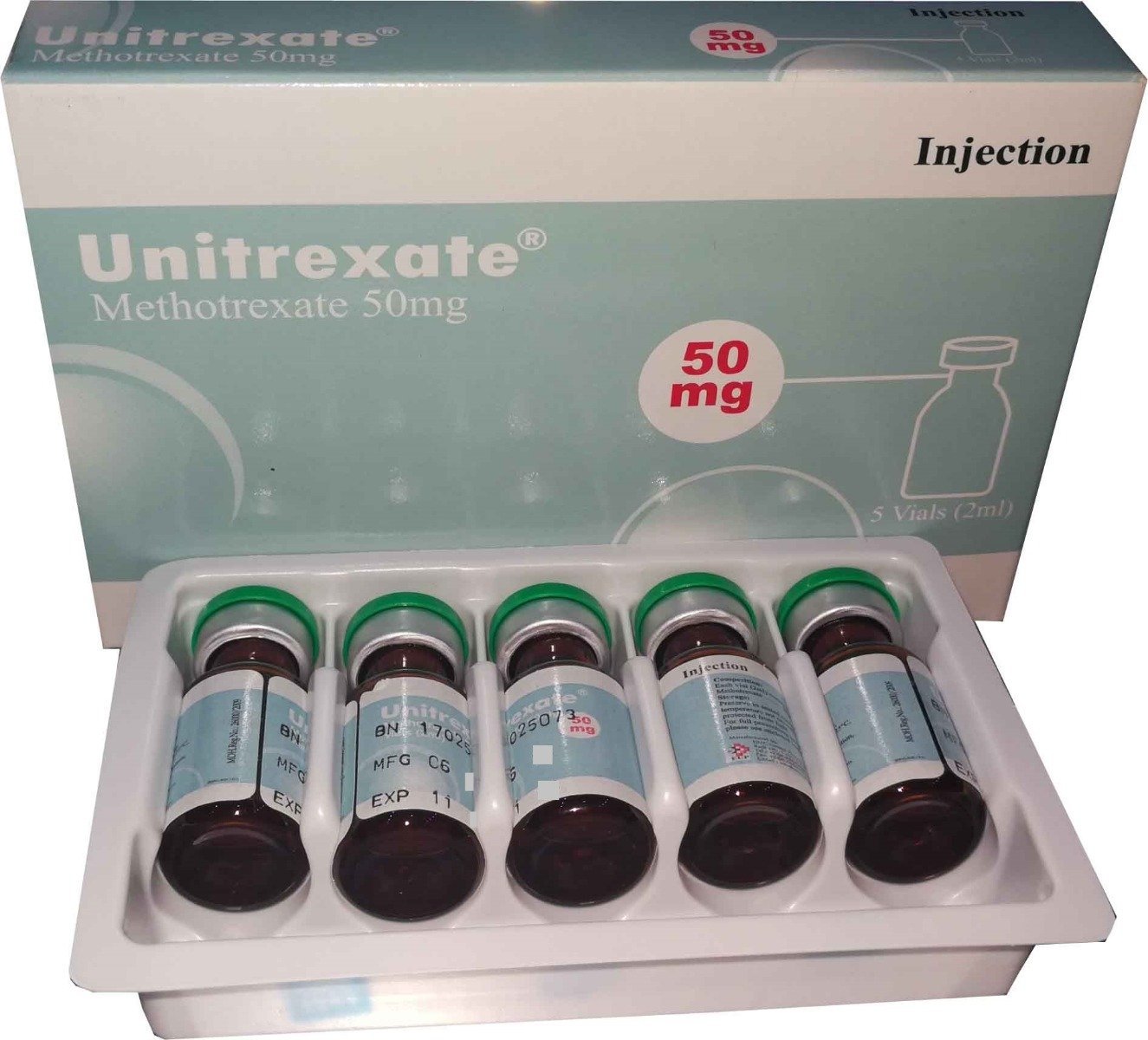 Unitrexate 50 mg - 2 ml - 5 Vials - Bloom Pharmacy