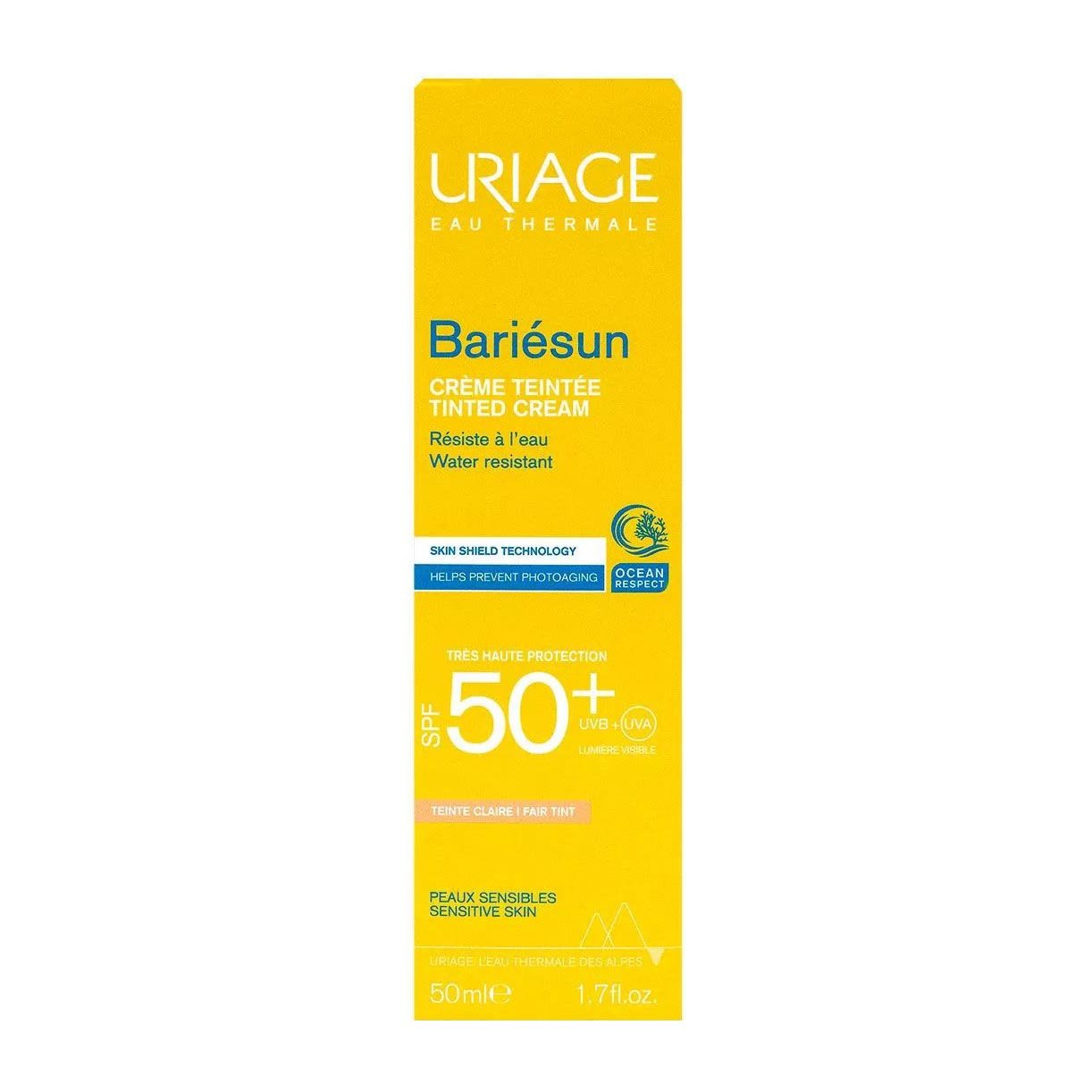 Uriage Bariesun Tinted Cream Fair SPF 50+ For Sensitive Skin - 50ml - Bloom Pharmacy