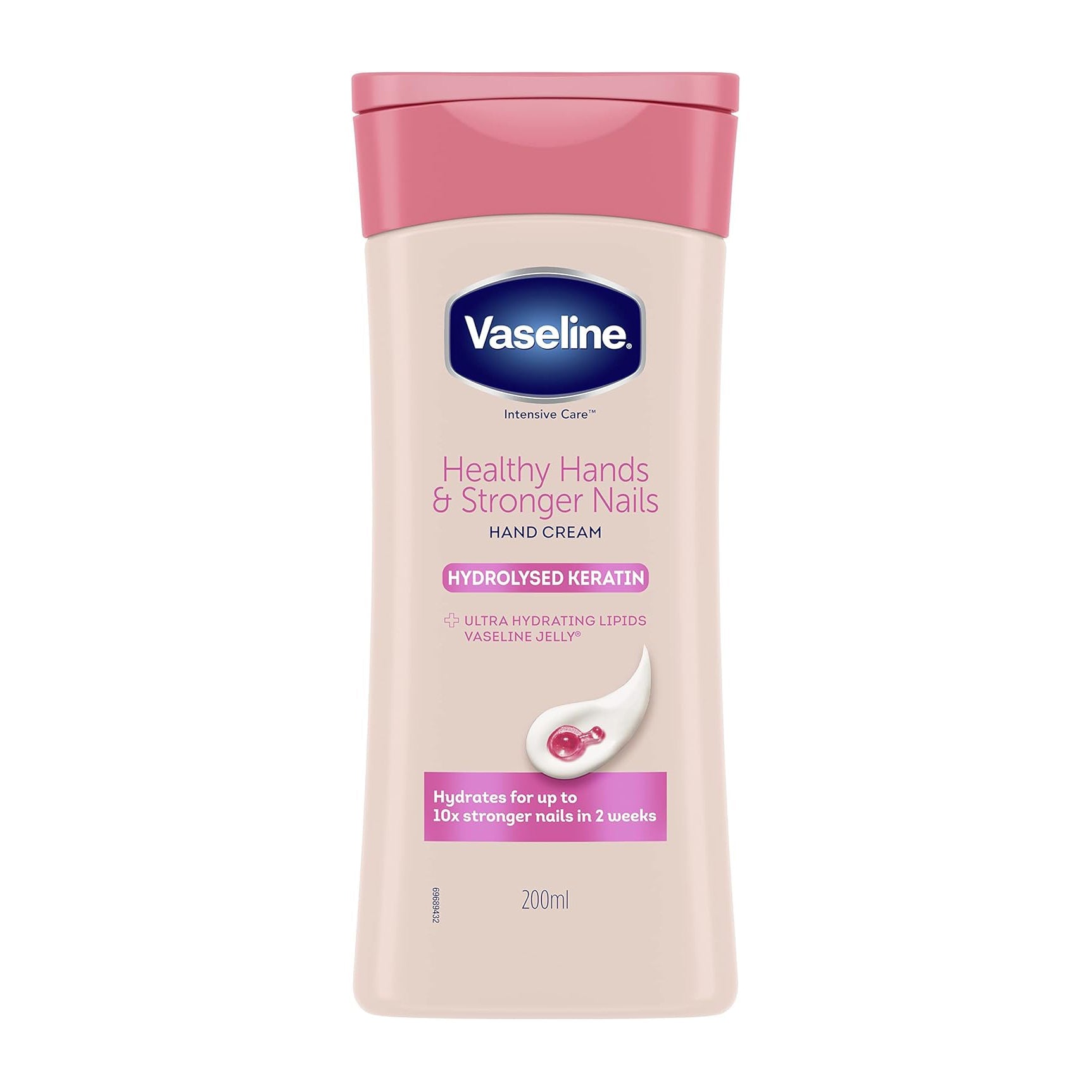 Vaseline Healthy Hands and Stronger Nails Hand Lotion - 100ml - Bloom Pharmacy