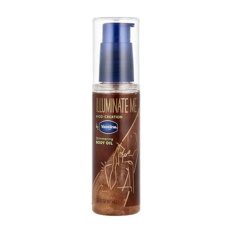 Vaseline Illuminate Me Shimmering Body Oil - 97ml - Bloom Pharmacy